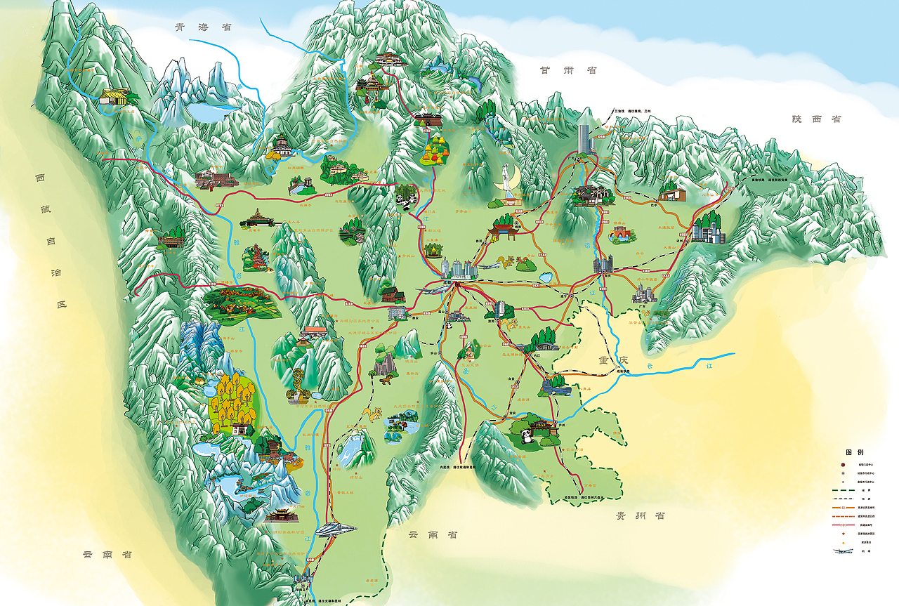 四川之旅，探寻自然和谐与心灵宁静的秘境